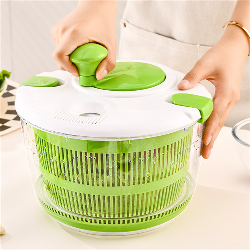 Salad Spinner with Drain, Bowl Quick and Easy Multi-Use Lettuce Spinner,  Vegetable Dryer, Fruit Washer, Pasta and Fries Grater